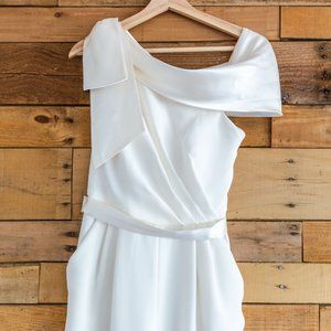 Chiffon Bridal Jumpsuit (Size 0)